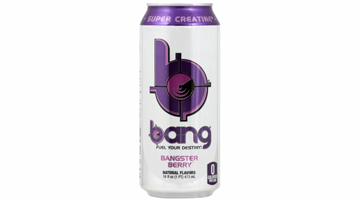 Bang Energy Drink Bangster Berry RTD No Sugar No Carbs GF 473ml