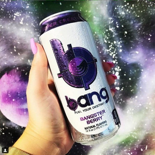 Bang Energy Drink Bangster Berry RTD No Sugar No Carbs GF 473ml