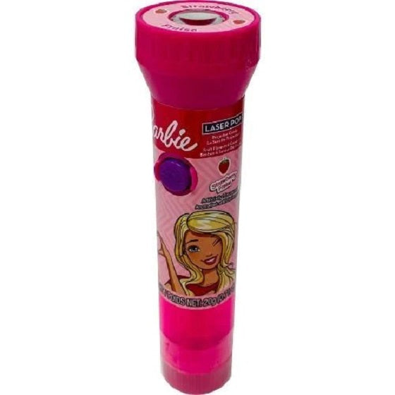 Barbie Torch Light Laser Projector Lolly Pop 20g