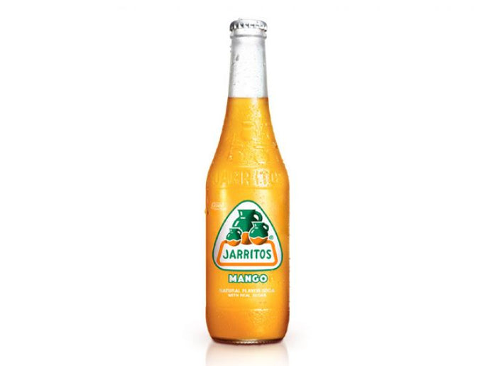 Jarritos Mango Flavoured Soda Soft Drink 370ml Glass Bottle | The Lolly ...