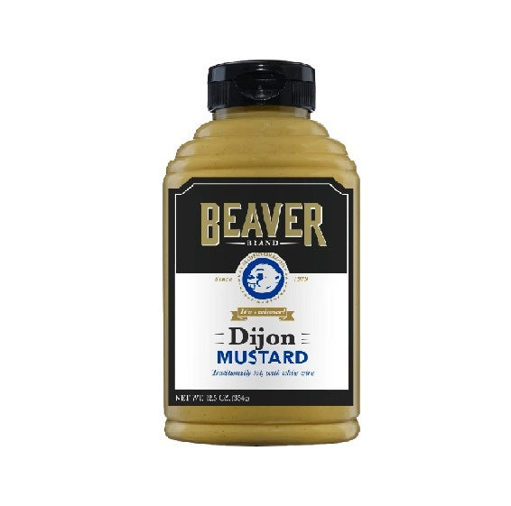 Beaver Dijon Mustard Squeeze Bottle Gluten Free 354g