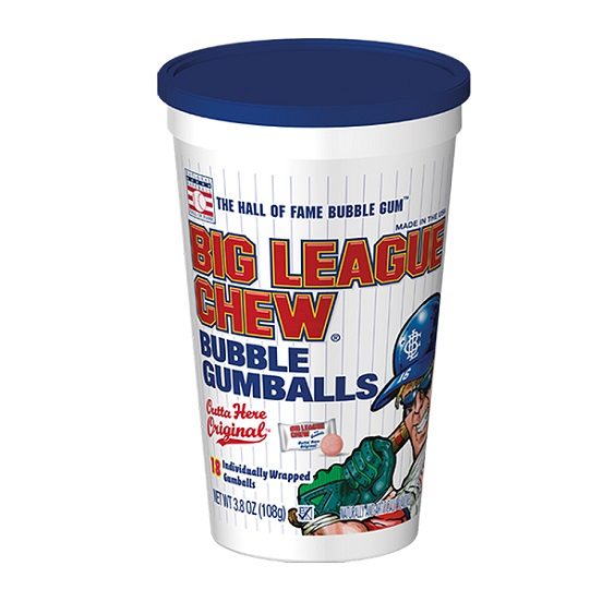 Big League Chew Bubble Gum Soda Soft Drink Cup 108g