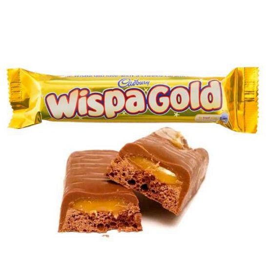 Cadbury Wispa Gold Chocolate Caramel Bar 48g BBD: 31/07/24