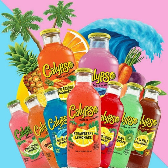 Calypso Kiwi Lemonade Fruit Juice Drink 473ml