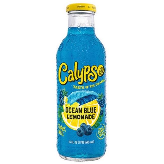 Calypso Ocean Blue Lemonade Fruit Juice Drink 473ml