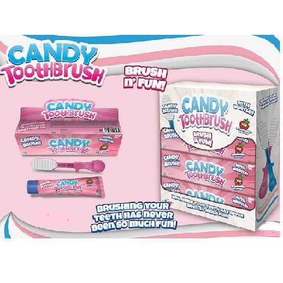 Candy Toothbrush with Whistle Strawberry Flavour 24g BBD: 05/05/23