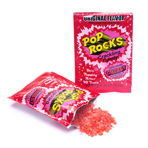Pop Rocks Crackling Popping Candy Cherry Flavour 9g Packet – The Lolly Barn