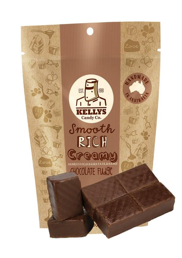 Kellys Candy Co Chocolate Fudge 225g