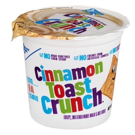 General Mills Cinnamon Toast Crunch Breakfast Cereal Bowl 57g