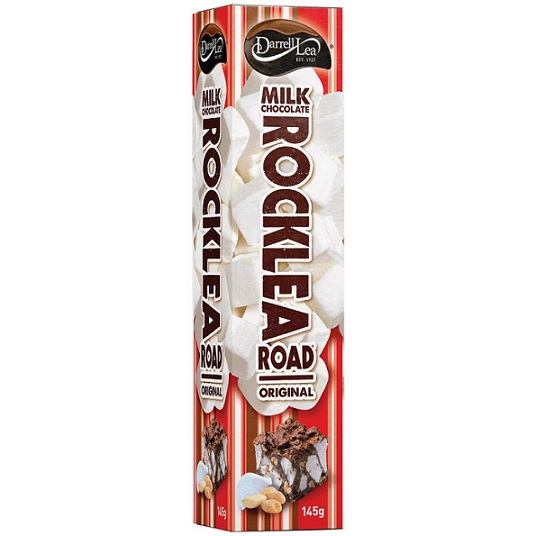 Darrell Lea Rocklea Road Milk Chocolate 145g bar