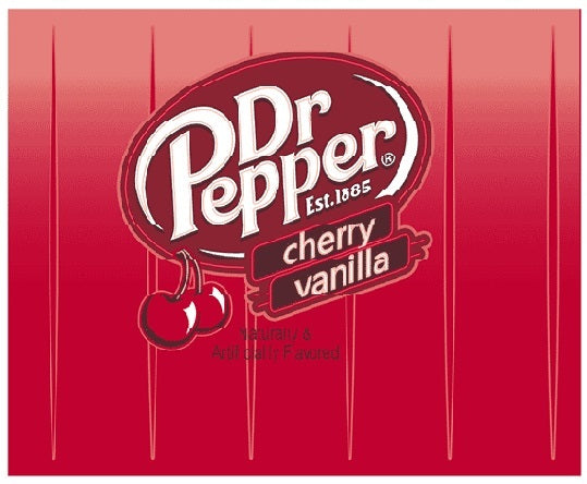 Dr Pepper Cherry Vanilla Flavour Soft Drink Soda Can 355ml