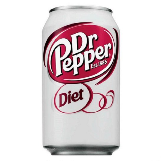 Dr Pepper Diet Soft Drink Soda Can 355ml