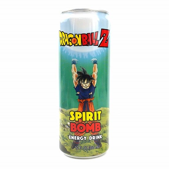 Dragon Ball Z Spirit Bomb Energy Drink RTD Limited Edition 355ml Can