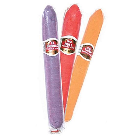 El Bubble II Cigar Shape Bubble Gum Sticks Gluten Free 20g