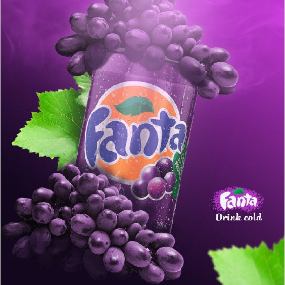 Fanta Grape USA Soda Soft Drink Can 355ml