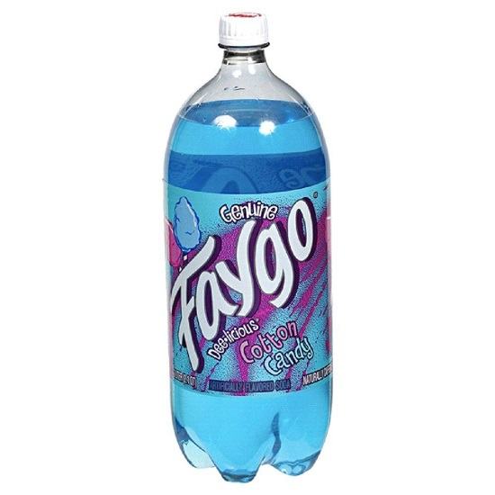 Faygo Cotton Candy Flavoured Soft Drink Soda Bottle 680ml