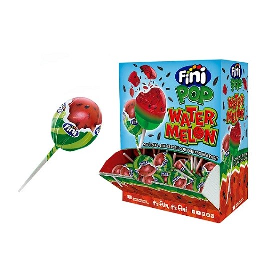 Fini Watermelon Lollypop Lollipop Gluten Free 16g