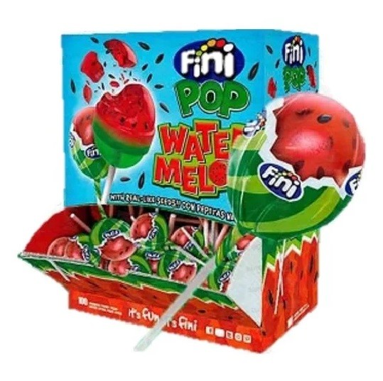 Fini Watermelon Lollypop Lollipop Gluten Free 16g