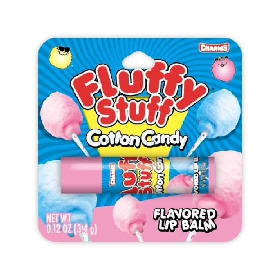 Fluffy Stuff Cotton Candy Fairy Floss Flavoured Lip Balm 3.4g