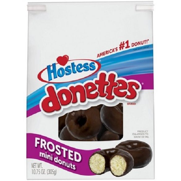 Hostess Twinkies Mini Frosted Donettes Mini Chocolate Frosted Donuts 305g Bag