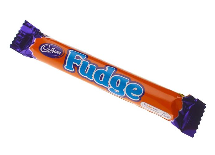 UK Cadbury Fudge Chocolate Bar 25.5g