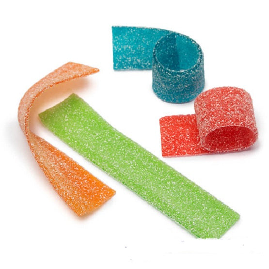 Haribo Zing Sour Streamers Flavoured Sour Straps Candy 127g Bag