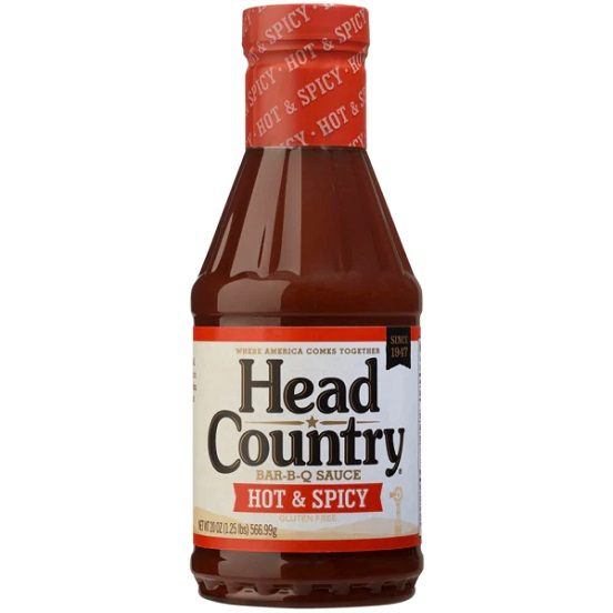 Head Country Hot & Spicy BBQ Sauce 566.99g