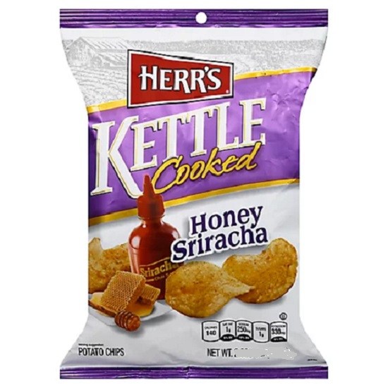 Herr's Herrs Kettle Cooked Honey Sriracha Potato Chips 142g