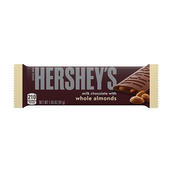 Hershey's Hersheys Milk Chocolate with Almonds Bar 41g