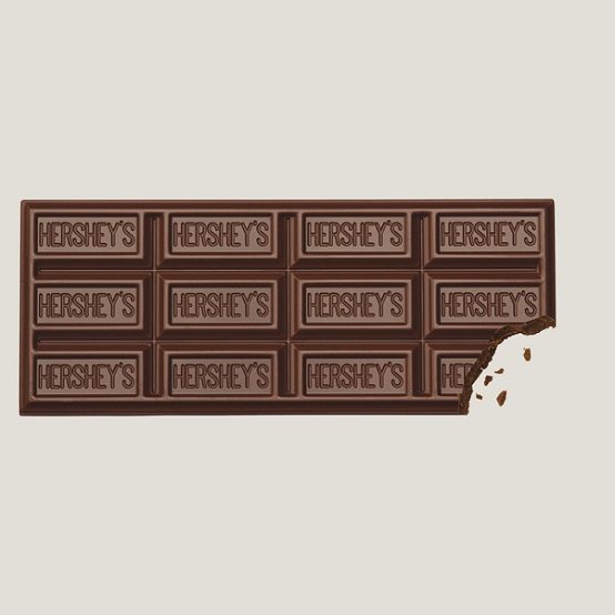 Hersheys Hershey's Milk Chocolate Bar 43g BBD:30/07/24 Gluten Free