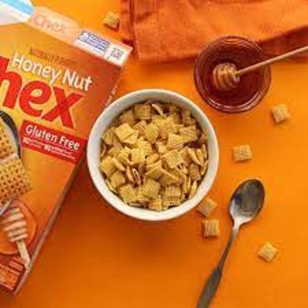 General Mills Honey Nut Chex Gluten Free Breakfast Cereal 354g