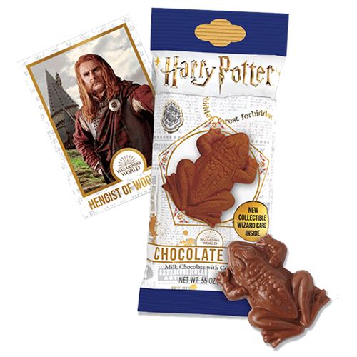 Jelly Belly Harry Potter Chocolate Frog with Collectable Card 15g