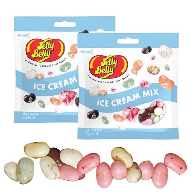 Jelly Belly Ice Cream Mix Flavoured Jelly Beans 70g Bag