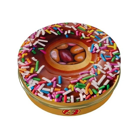 Jelly Belly Jelly Beans Krispy Kreme Doughnuts Tin Gluten Free 28g