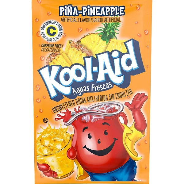 Kool-Aid Kool Aid Unsweetened Drink Pina Pineapple Flavour 3.9g Satchel