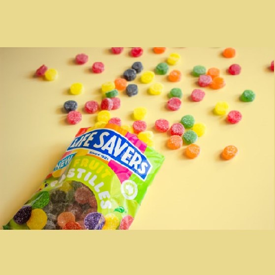 Life Savers Fruit Pastilles Chewy Candy Peg Bag 180g