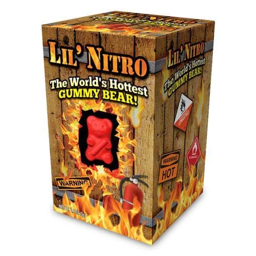 Lil' Nitro The World's Hottest Gummy Bear! Warning Hot Adults 18+ Only 3g Bear