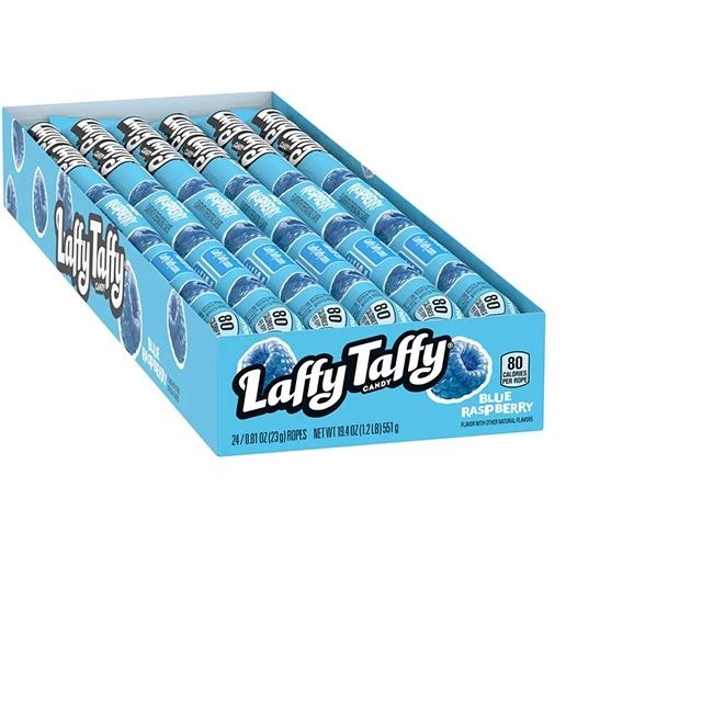 Laffy Taffy Rope Blue Raspberry Flavour 22g Stick – The Lolly Barn