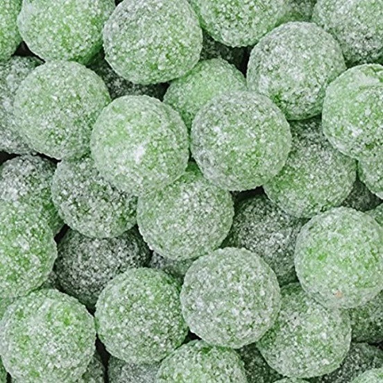 Barnetts Mega Sour Apples Flavoured Sour Balls Hard Candy Gluten Free 100g