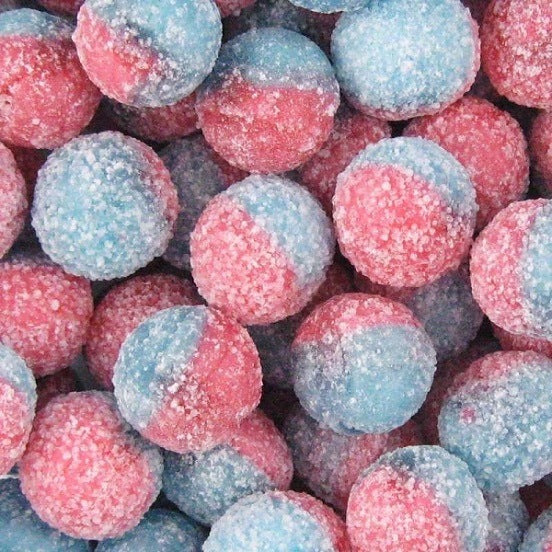 Barnetts Mega Sour Bubblegum Flavoured Sour Balls Hard Candy Gluten Free TikTok Trend 150g