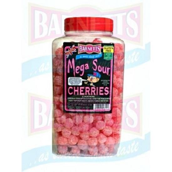 Barnetts Mega Sour Cherries Flavoured Sour Balls Hard Candy Gluten Free TikTok Trend 100g