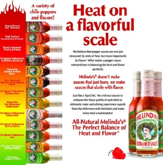 Melinda’s Melindas Garlic Habanero Hot Sauce 148ml