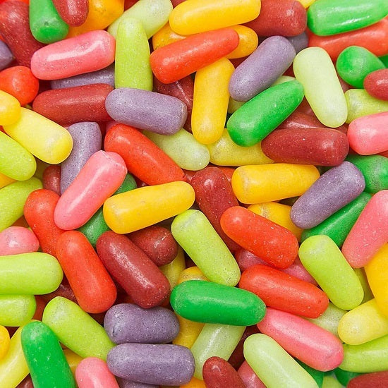 Mike and Ike Mega Mix Sour Chewy Fruit Flavoured 10 Flavours Candy Jelly Beans Gluten Free 141g Theatre Box