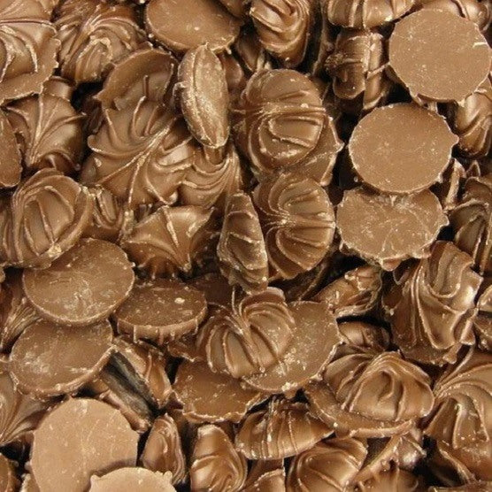 Milk Chocolate Bud Whirls Australian Made Gluten Free 100g or 500g