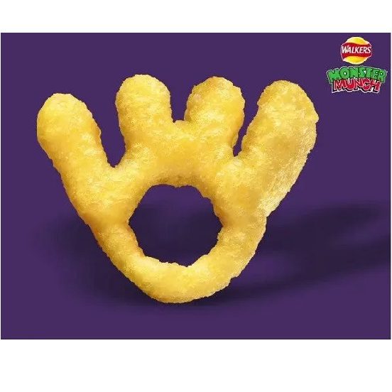 Walkers Monster Munch Roast Beef Flavoured Corn Snack UK Crisps Chips 40g