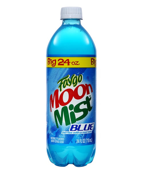 Faygo Blue Moon Mist Flavoured Soft Drink Soda Bottle 680ml