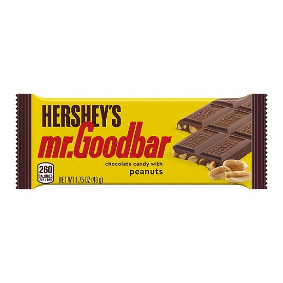 Hershey's Hersheys Mr Goodbar Milk Chocolate with Peanuts Bar 43g