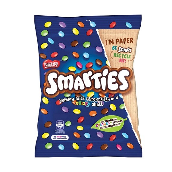 Allen's Nestle Smarties Chocolate Buttons 100g