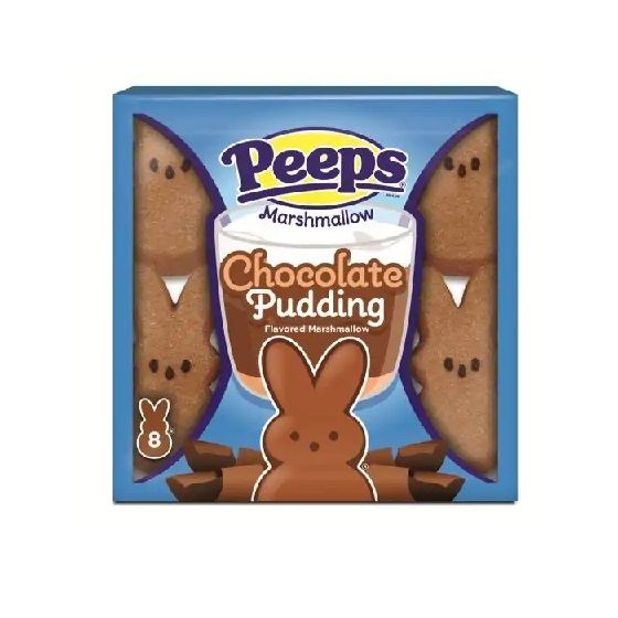Peeps Chocolate Pudding Flavoured Marshmallow Bunnies Gluten Free 85g