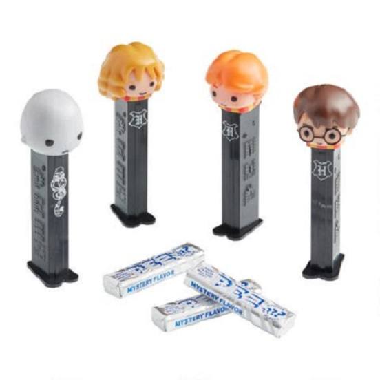 Harry Potter Pez Candy Dispenser Voldemort Harry Potter Hermione & Ron Limited Edition Gluten Free 24.7g